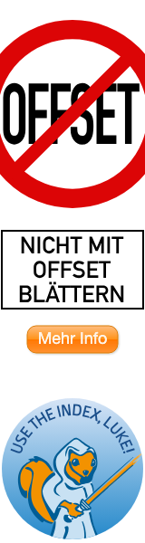 Nicht mit OFFSET blättern